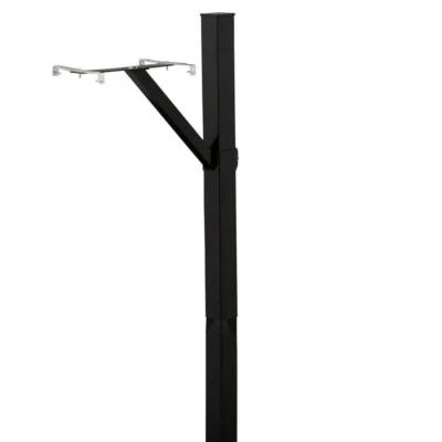 Architectural Mailboxes Post Black Steel Drive-in Top Mount Adjustable Cross-Arm - Image 1 of 4