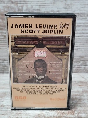 James Levine Plays Scott Joplin RCA Cassette 1977 Res Seal ARK1-2243 - Image 1 of 4