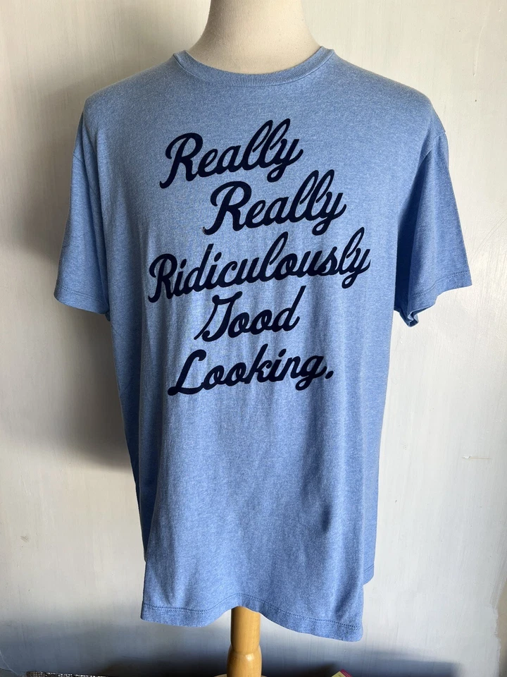 ZOOLANDER (2012) Official Men's Really Ridiculously Good Looking T-Shirt Size XL - Image 1 of 4