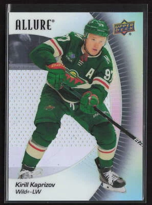 Kirill Kaprizov 2023-24 UD Allure Black Rainbow #25 Minnesota Wild - Image 1 of 2