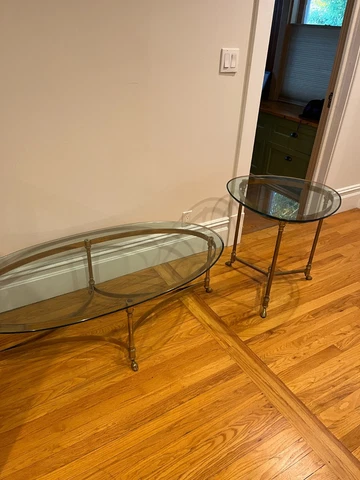 LaBarge? end table and coffee table made in Italy Cover