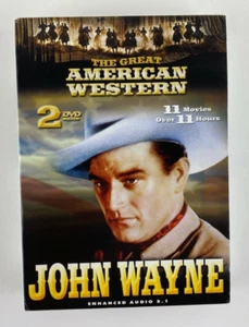 The Great American Western John Wayne DVD 2-Disc Set 11 movies over 11 Hours - Picture 1 of 11