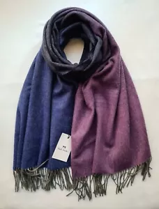 Paul Smith Scarf Graduation Scarf Wool Cashmere Blend - Picture 1 of 4