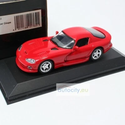 MINICHAMPS DODGE VIPER COUPE RED 430144022 - Immagine 1 di 4