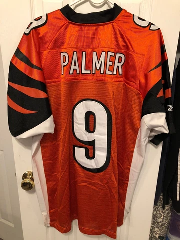 Carson Palmer Cincinnati Bengals Authentic Reebok Jersey Size 50 Cover