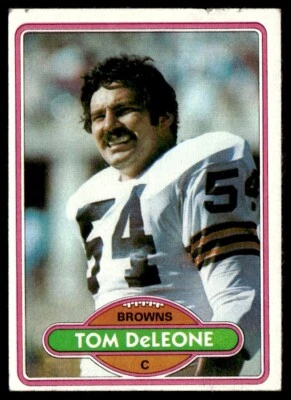 1980 Topps Tom DeLeone Cleveland Browns #129 - Image 1 of 2