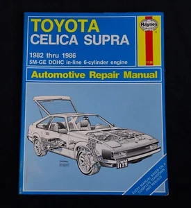 Toyota Celica Supra 1982-1986 Shop Service Repair Manual Book Wiring Diagrams AC - Picture 1 of 15