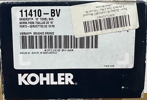 Open Box! Kohler Bancroft 18" Handtuchhalter lebendig gebürstete Bronze (11410-BV) - Bild 1 von 3