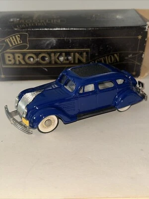 Brooklin Models Chrysler Airflow 4 Door Sedan 1934 BRK.7 1:43 Vintage  - Immagine 1 di 4