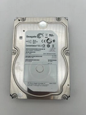 Seagate ST4000NM0023 4 TB 3.5 in SAS 2 Enterprise Hard Drive (100% Health) - Image 1 of 2