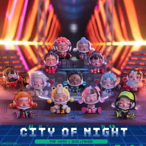 POP MART SKULLPANDA City of Night Series New Choose style blind box hip style - Picture 1 of 25