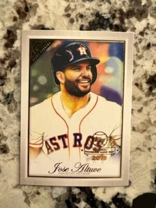2019 TOPPS GALLERY PREVIEW CARD BASEBALL CARD DAY HOUSTON ASTROS JOSE ALTUVE - Picture 1 of 1