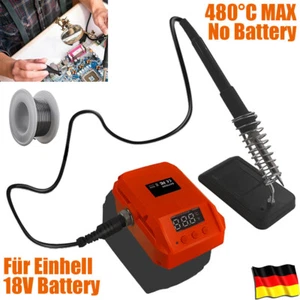 Lötgeräte Lötkolben Für Einhell 18V Akku Mini Lötstation Ohne Akku und Ladegerät - Bild 1 von 10