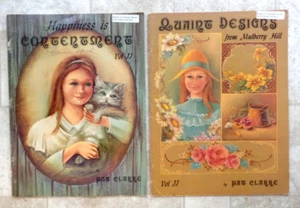 Pat Clarke Author - Decorative Art Books - Lot of 5 Books - Imagen 1 de 3