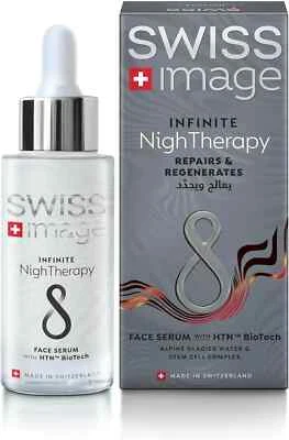 New Swiss Image Infinite Nightherapy Face Serum 30 ml, For Overnight Repair - Image 1 of 4