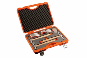 Power-Tec 92430 Aluminium Hammer And Dolly Set 7 Piece BSS3 - Picture 1 of 7