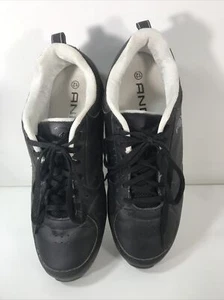 AND1 Fury Low Black Basketball Shoes Size 12 Non-Marking Sole Comfort Padded - Picture 1 of 6