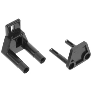 Herrajes para puertas Guía inferior Guías de montaje en pared Tapón oscilante Rodillo de granero Deslizante - Imagen 1 de 12