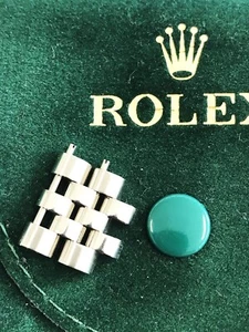 Rolex Jubilee Genuine Stainless Steel  2 Pieces Of Links for DateJust 1601 - Picture 1 of 4