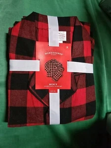 ⚡️Juego de pijama de 2 piezas a cuadros de búfalo rojo Wondershop para hombre - rojo (pequeño)🆕 - Imagen 1 de 2