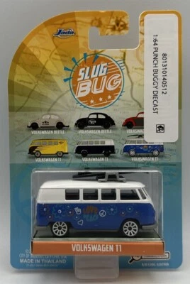 Punch Buggy Volkswagen T1 Jada Die-Cast Free Shipping - Image 1 of 3