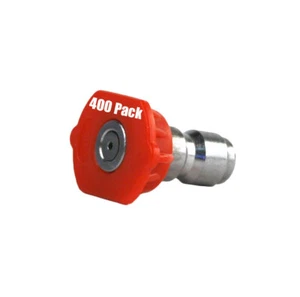 Confezione da 400 idropulitrici serie utensili 1/4" connessione rapida 0 gradi 4,0 ugelli - Foto 1 di 4