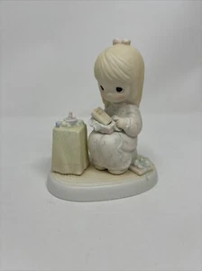 Precious Moments Figur - Möge dein Weihnachten gesegnet sein - 1984 - E5376 - Bild 1 von 10