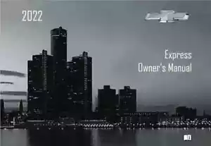 2022 Chevrolet Express Owners Manual User Guide - Foto 1 di 1