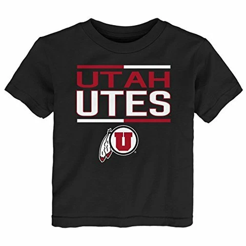 NCAA Utah Utes 4-7 Outerstuff "Flag Runner" Short Sleeve Alternate Color Tee Cover