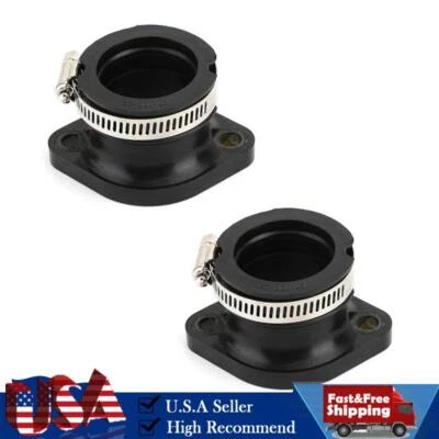🔥2x Intake Manifold Boot Flange for Polaris Indy Trail 488 500 1986-00 3085044 - Image 1 of 4