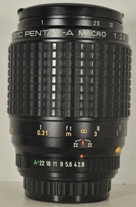 Asahi SMC Pentax-A 100mm f2.8 Macro Lens for Pentax PK Mount READ - Picture 1 of 8