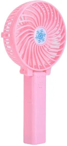 Hand Fan Folding Rechargeable Plastic Electric Handheld Portable Powerful USB - Picture 1 of 5