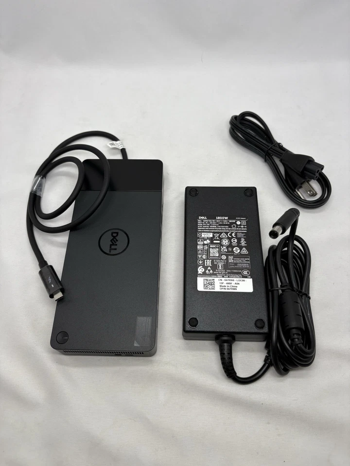 Estación de acoplamiento Dell WD19TB Thunderbolt 4 compatible con 4K nueva sin caja Foto 1 de 3
