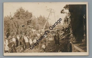 RPPC Federal Express Railroad Train Wreck BRIDGEPORT CT Real Photo Postcard 3 - Picture 1 of 2