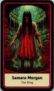 2025 Zendecks Horror art SAMARA MORGAN card Free Ship - Picture 1 of 2