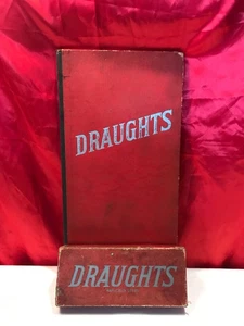 VINTAGE HARLESDEN DRAUGHTS SERIES & BOARD AGE RELATED WARE - Picture 1 of 6