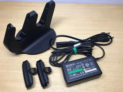 Sony PS3 Original official charging station with 2 clips CECH-ZDC1J  -EU SELLER- - Immagine 1 di 4