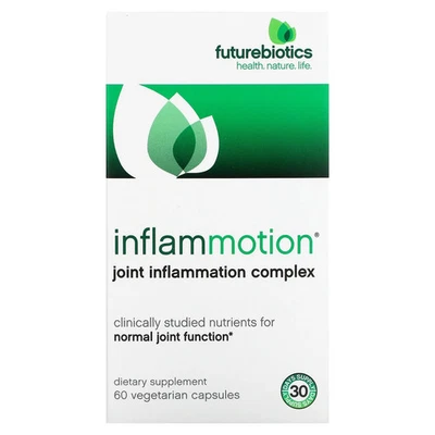InflamMotion, Complejo Inflamatorio Articular, 60 Cápsulas Vegetarianas Foto 1 de 3