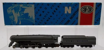 Con-Cor 3051 N Scale New York Central Steam Locomotive and Tender #5450 EX/Box - Image 1 of 4