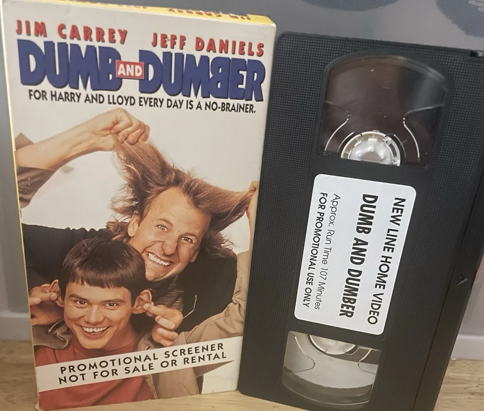 Dumb And Dumber VHS (rare Screener) - Image 1 of 1