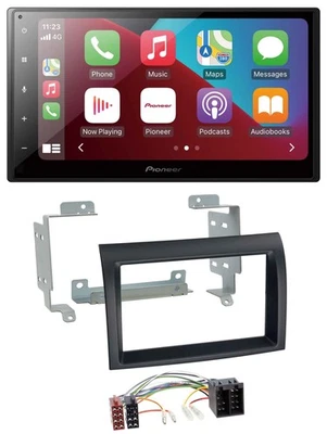 Pioneer USB MP3 DAB 2DIN Bluetooth Autoradio für Fiat Ducato 06-11 Citroen Jumpe - Bild 1 von 4
