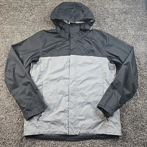 The North Face Jacket Mens Large Gray DryVent Waterproof Hooded Rain Shell - Picture 1 of 13