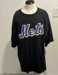 Schwarz Original Merchandise Majestic NY Mets Reyes #7 T-Shirt Short Neu mit Etikett - Bild 1 von 7