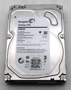 Disco duro de escritorio Seagate ST4000DM000 4 TB 3,5" SATA *USADO/PROBADO* - Imagen 1 de 2