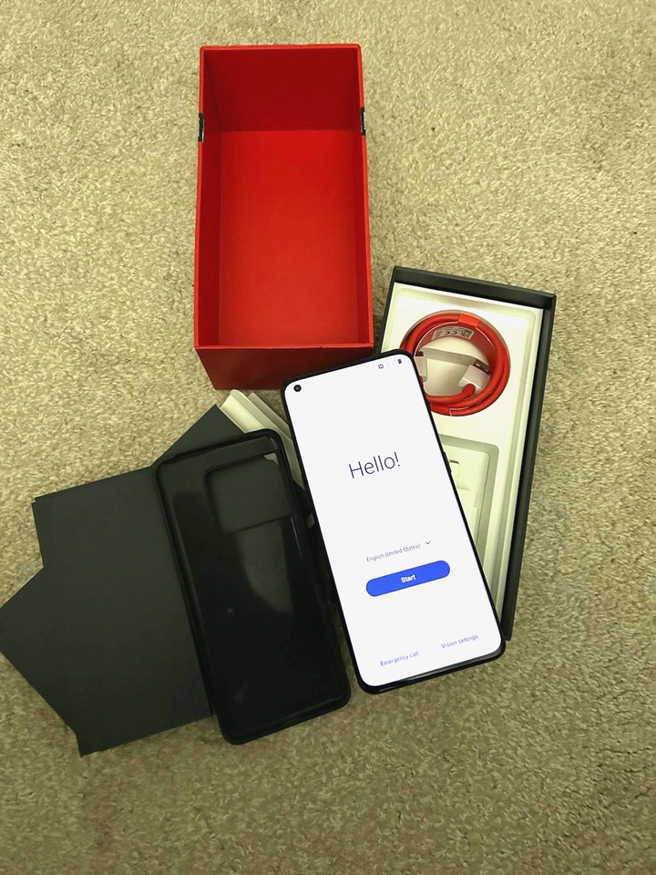 OnePlus 10 Pro 128GB 5G Unlocked Volcanic Black - Image 1 of 4