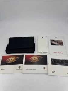 1999 OEM Porsche Boxster 986 Owners Manual Maintenance Book Wallet SET - Picture 1 of 5