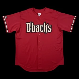 Camiseta deportiva vintage de los Arizona Diamondbacks para hombre XL majestuosa cosida roja HECHA EN EE. UU. USADA EN EXCELENTE ESTADO - Imagen 1 de 11