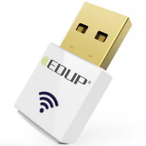 Adaptador de red USB WiFi inalámbrico de doble banda de 600 Mbps 802.11AC - Imagen 1 de 7
