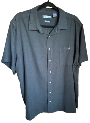 Campia Men's Button Front Short Sleeve w/Pocket Casual Shirt Size 2X - Image 1 of 4