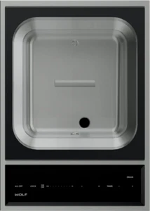 Wolf 15" Stainless Steel Electric Steamer - SM15TFS - Picture 1 of 5
